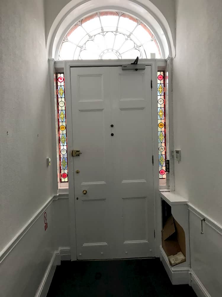 newly-decorated-hallyway-and-inside-of-front-door